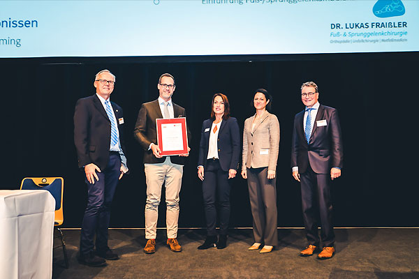 Erhielt das DJO Reisestipendium: Dr. Fraißler