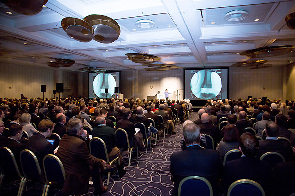 Volles Haus beim 21. Internationalen Symposium für Fußchirurgie in München